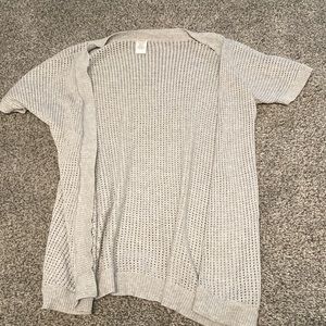 Perfect condition, grey, comfy, kids cardigan.